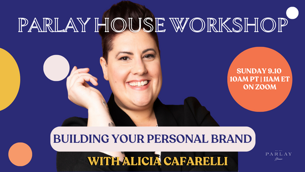Workshop | Building Your Personal Brand