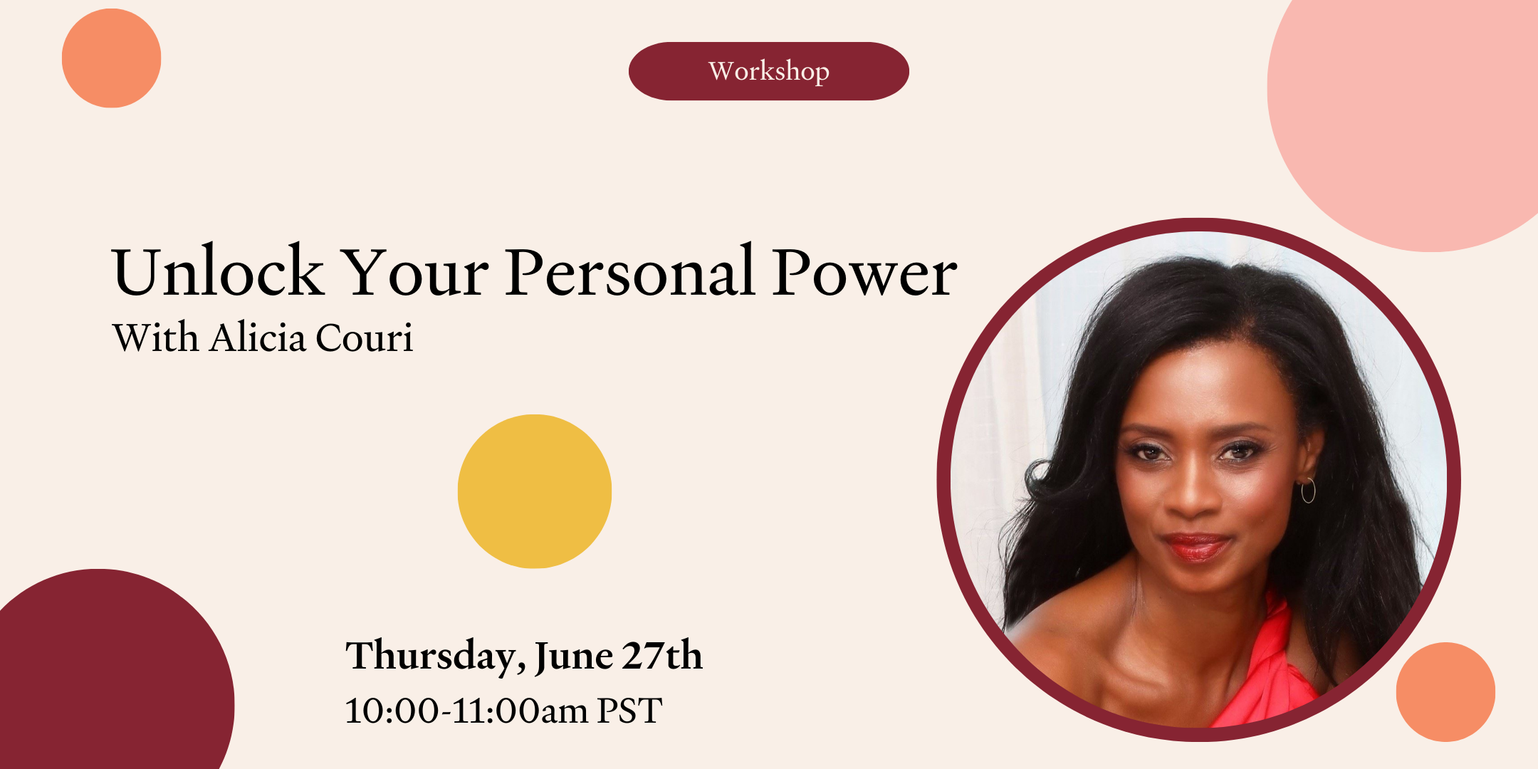 Workshop: Unlocking Your Personal Power