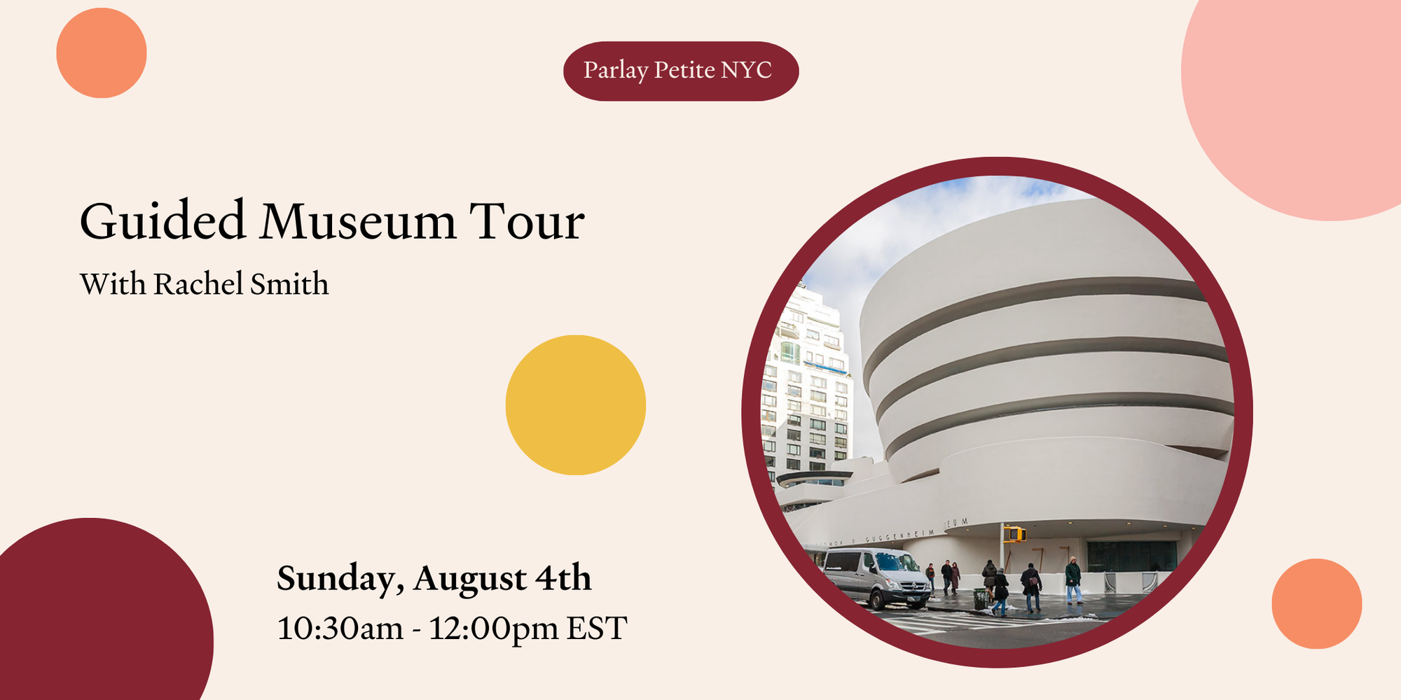 NYC Petite: Guided Museum Tour