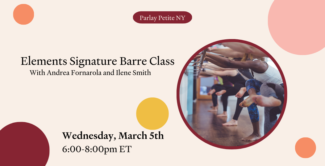 NYC Petite: Barre Class & Wellness Discussion