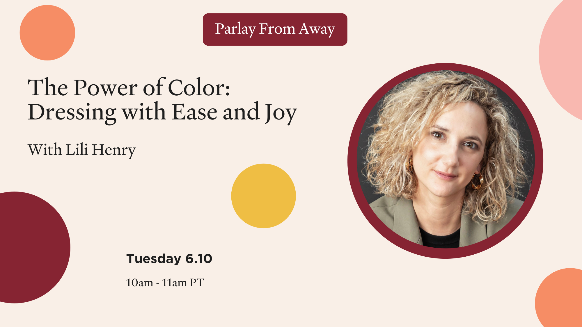 The Power of Color: Dressing with Ease and Joy